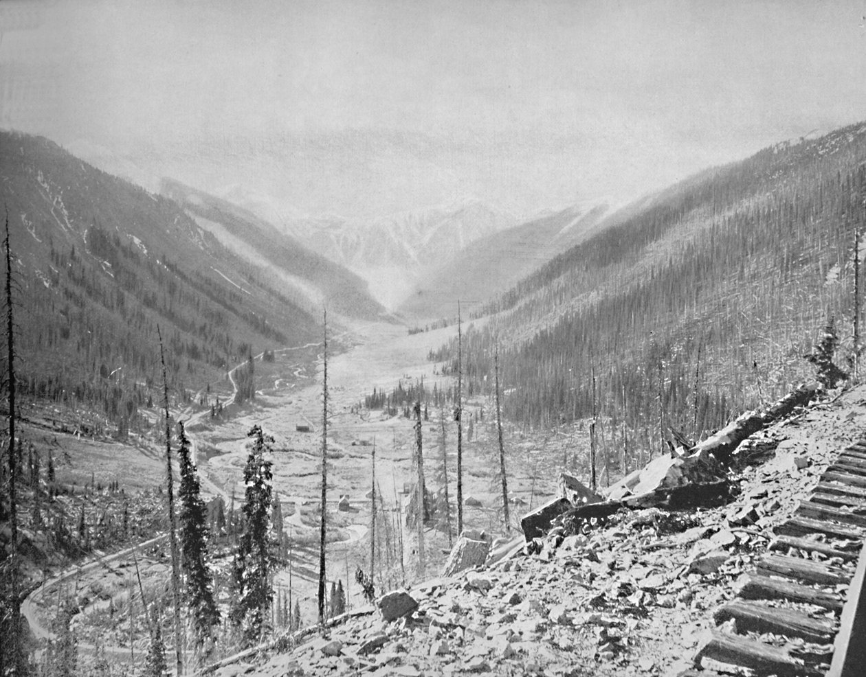 Sultan Mountain, nær Silverton, Colorado, c1897. af Unbekannt