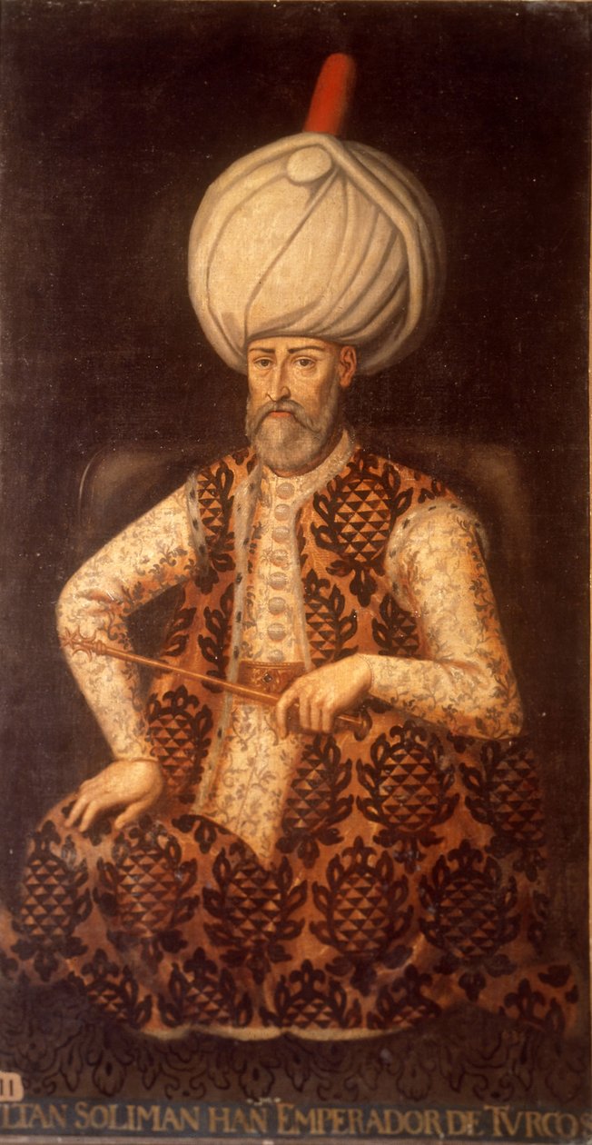 Sultan Suleiman I den storslåede, 1600-tallet af Unbekannt