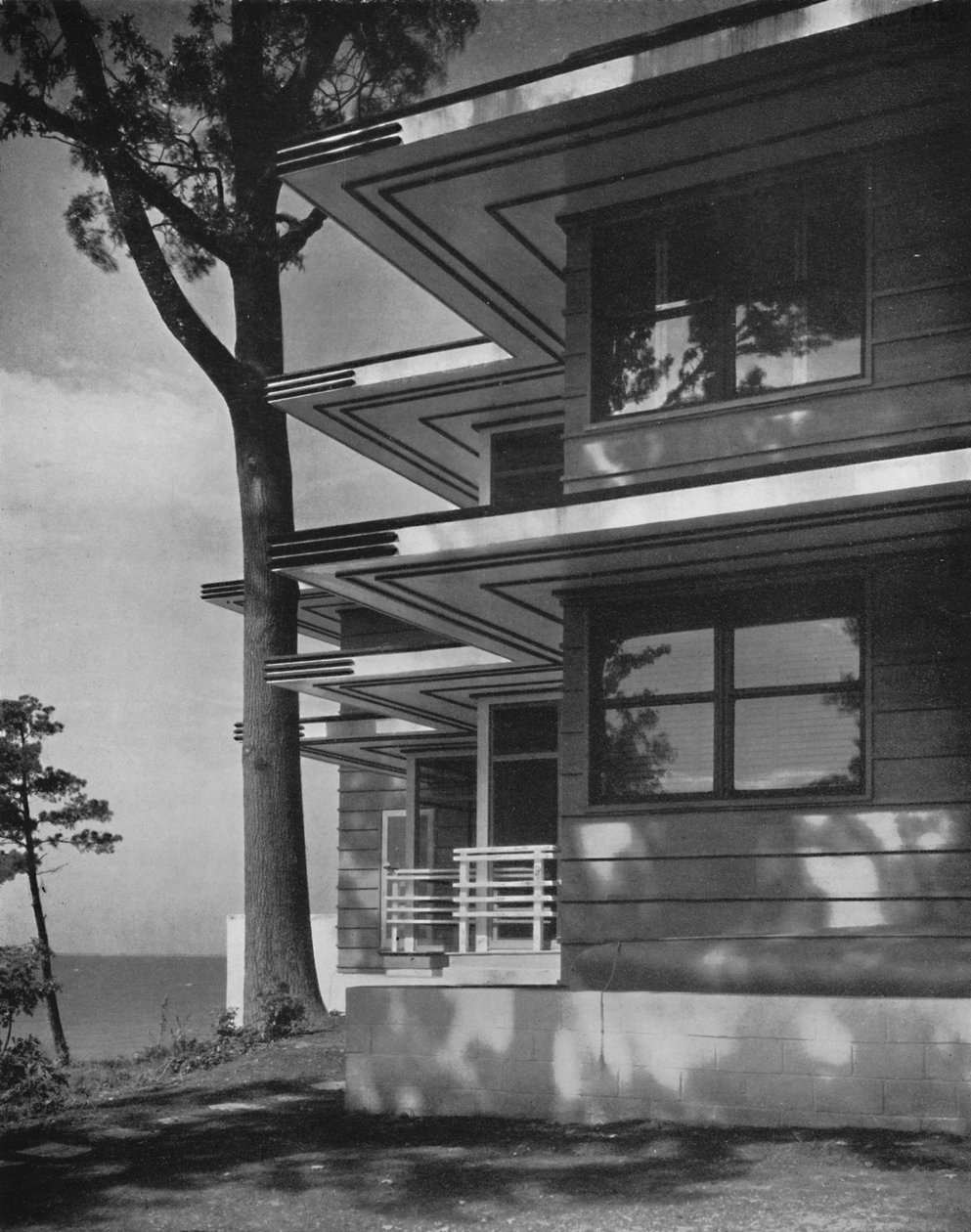 Sommerhus...på Gibson Island, Maryland, 1933 af Unbekannt