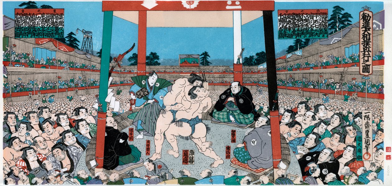 Sumobrydning, Japan af Unbekannt