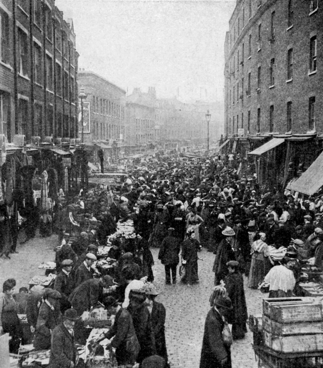 Søndagsmarked, Wentworth Street, East London, ca. 1930