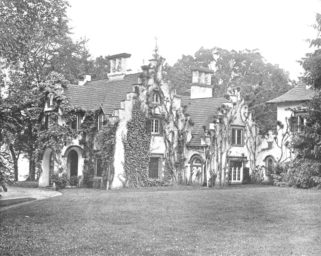 Sunnyside, Washington Irvings hjem, nær Tarrytown, New York State, USA, c1900. af Unbekannt