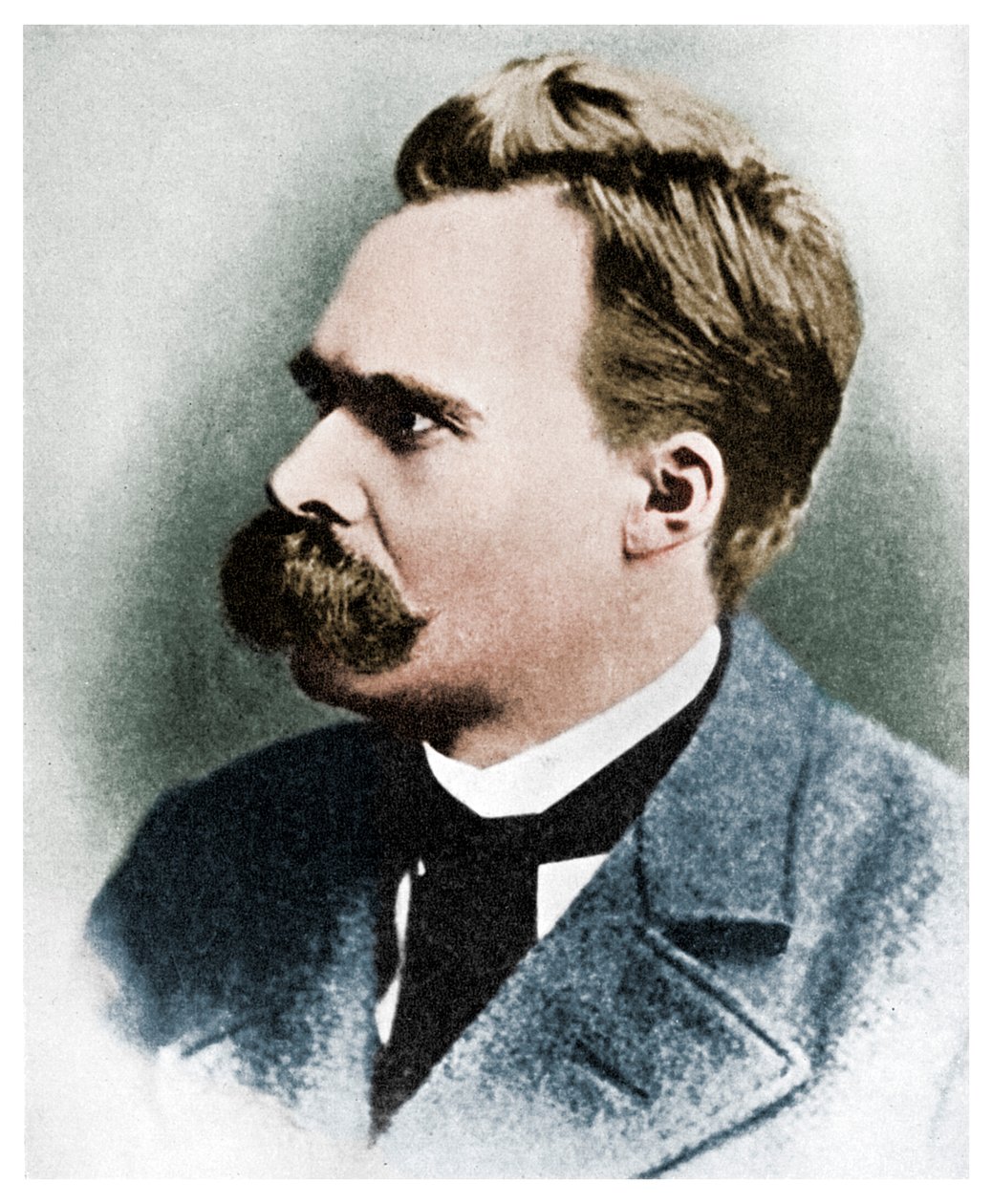 Superman: Friedrich Nietzsche, tysk filosof, 1800-tallet 1956 af Unbekannt