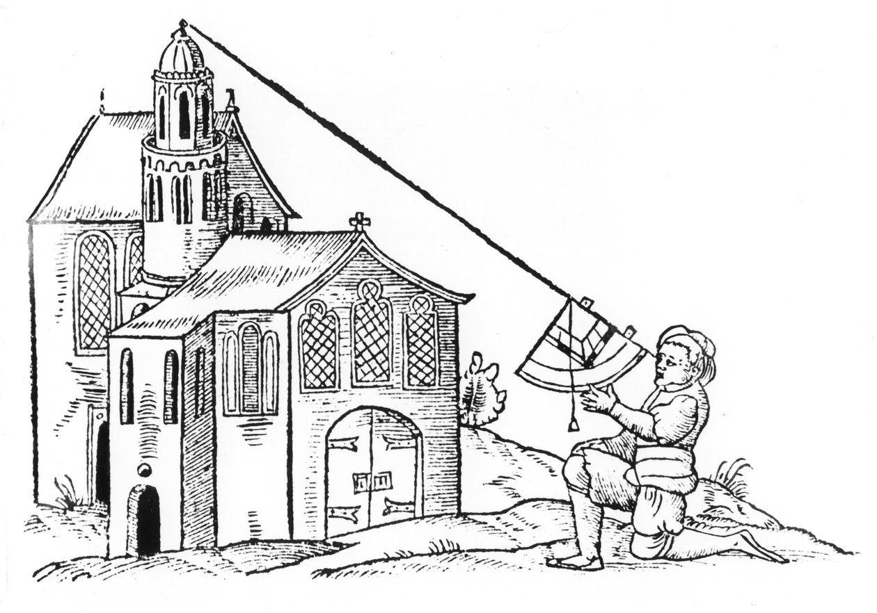 Landmåling, 1551 af Unbekannt