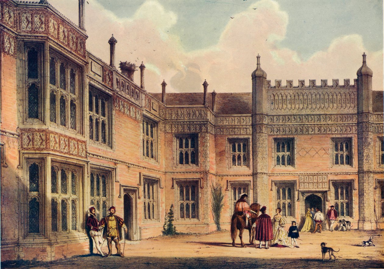 Sutton Place, North Front, 1909 af Unbekannt