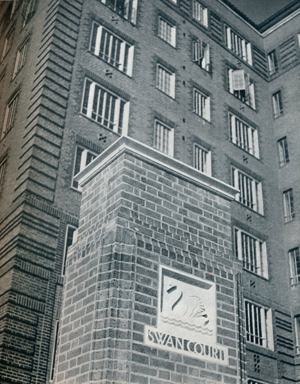Swan Court, Chelsea, 1932 af Unbekannt