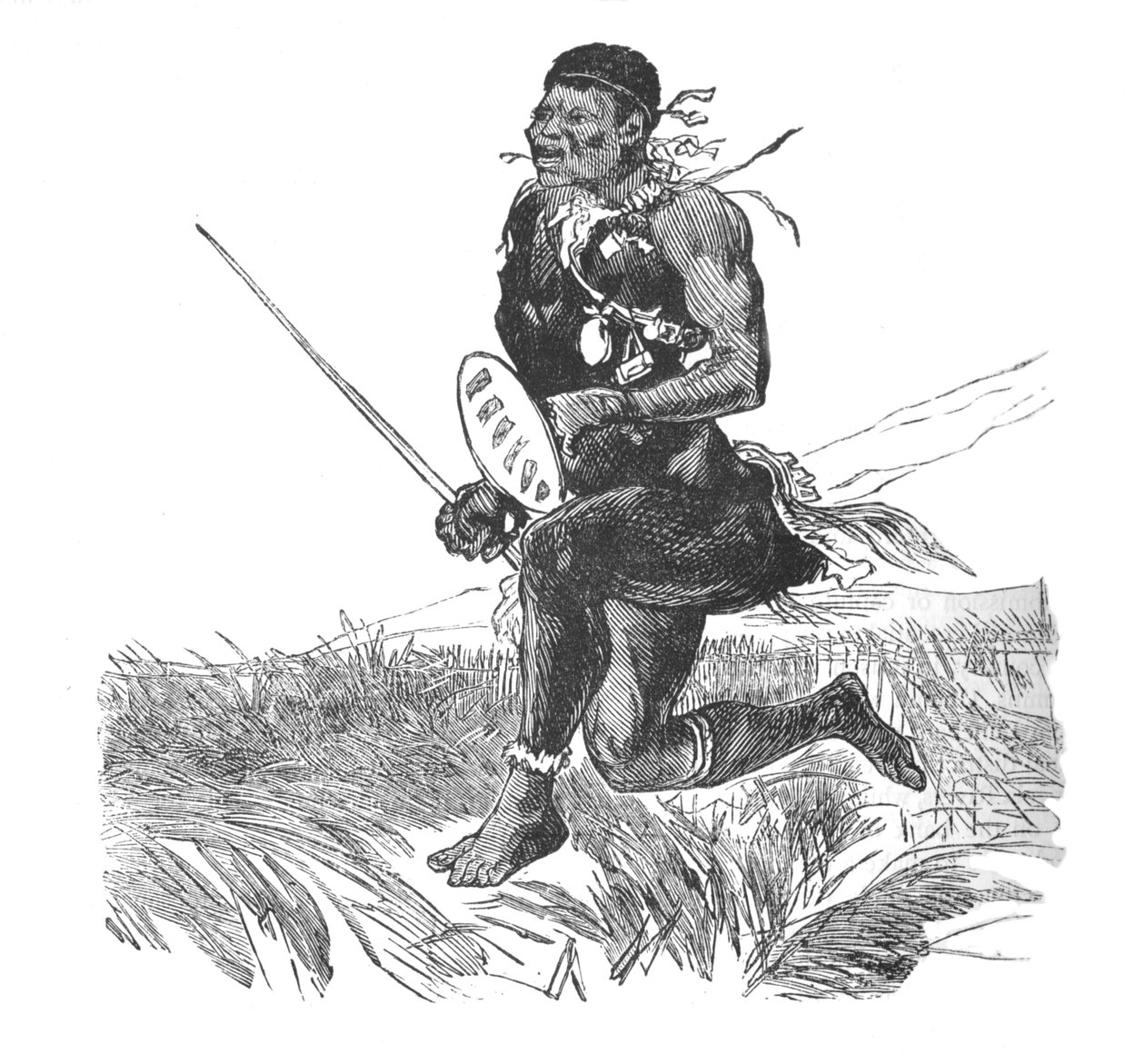Swazi spejder, c1880 af Unbekannt