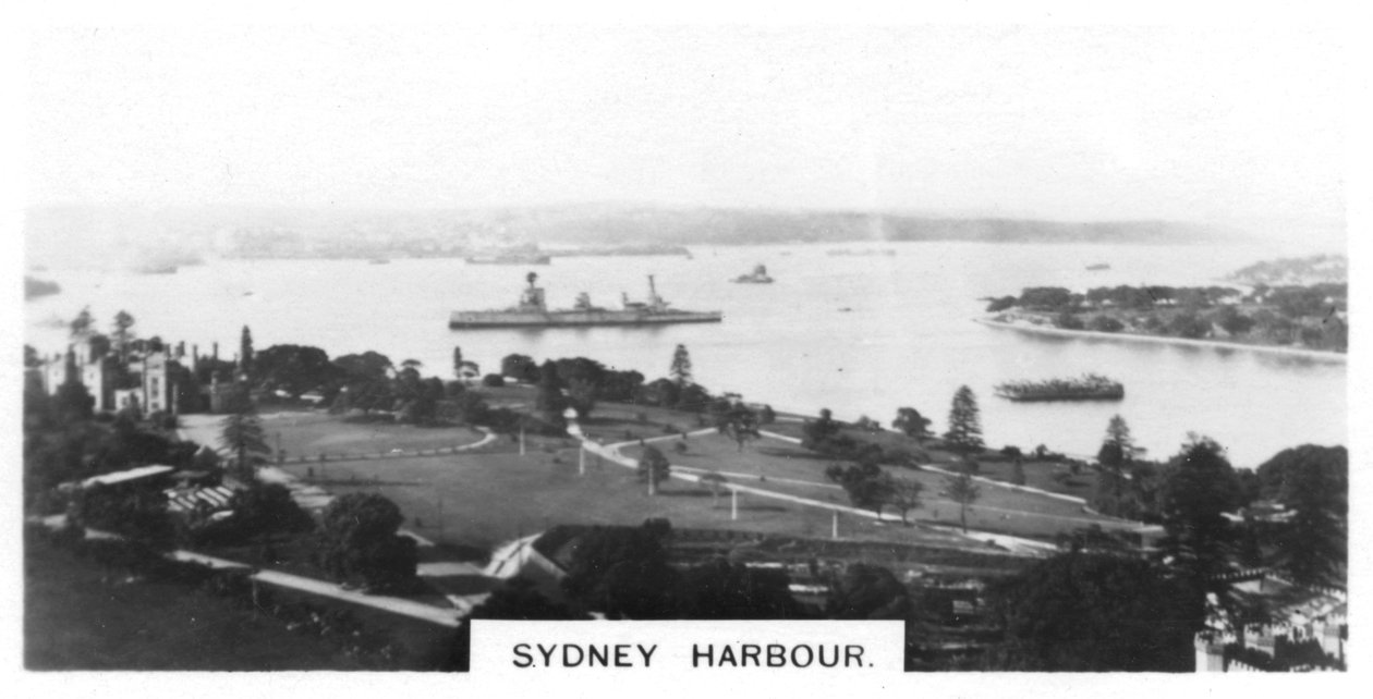 Sydney Harbour, Australien, 1928 af Unbekannt