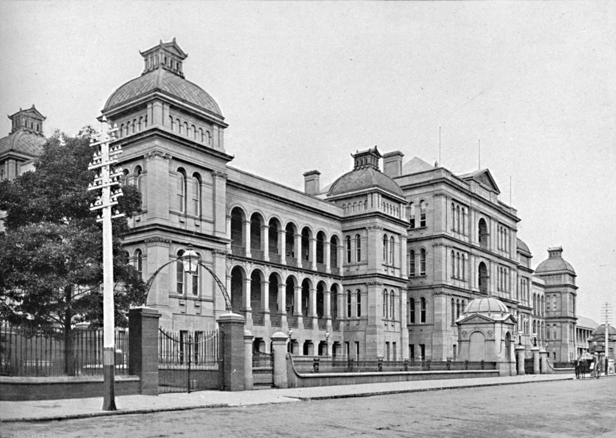 Sydney Hospital, Macquarie Street, c1900. af Unbekannt
