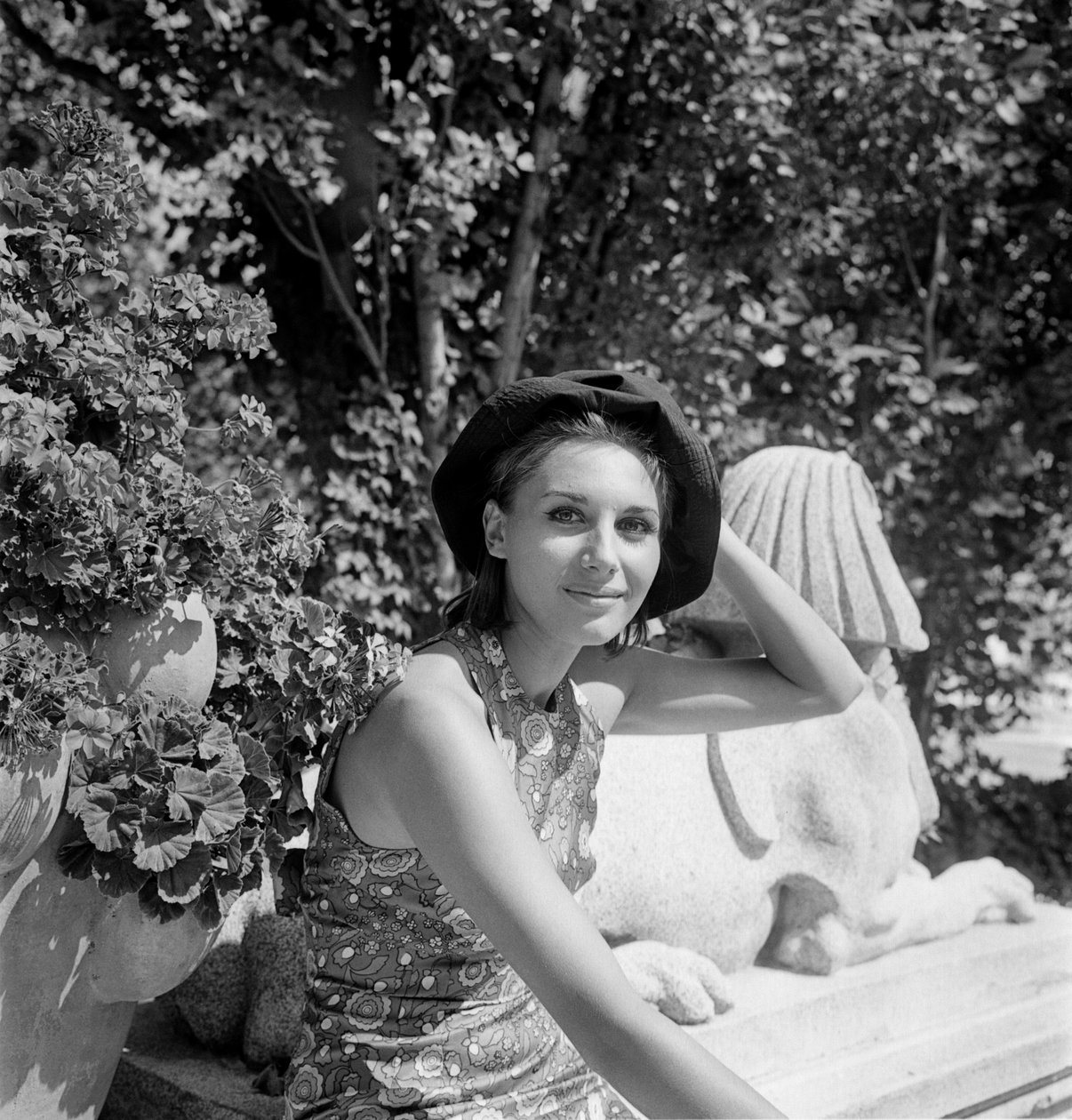 SKUESPILLEREN PAOLA PITAGORA VED DEN XXV INTERNATIONALE FILM FESTIVAL I VENICE LIDO - 1964 af Unbekannt
