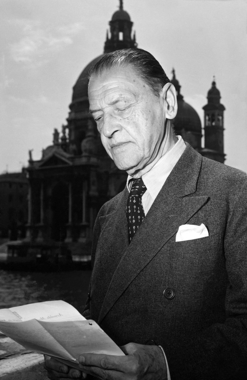 SKRIFTEREN WILLIAM SOMERSET MAUGHAM - VENEDIG - 1951 af Unbekannt