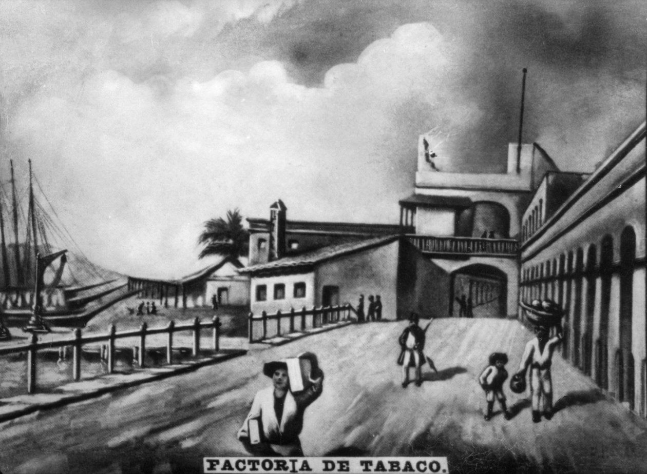 Tobaksfabrik, 1600-tallet, 1920