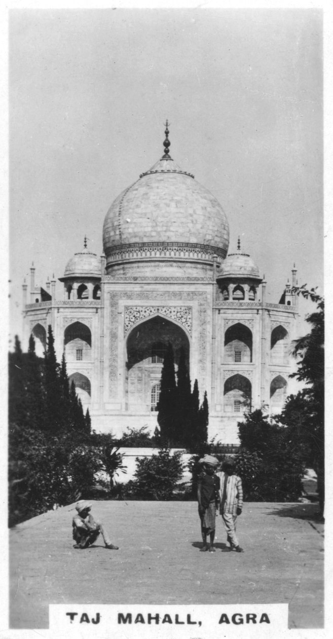 Taj Mahal, Agra, Uttar Pradesh, Indien, 1925. af Unbekannt