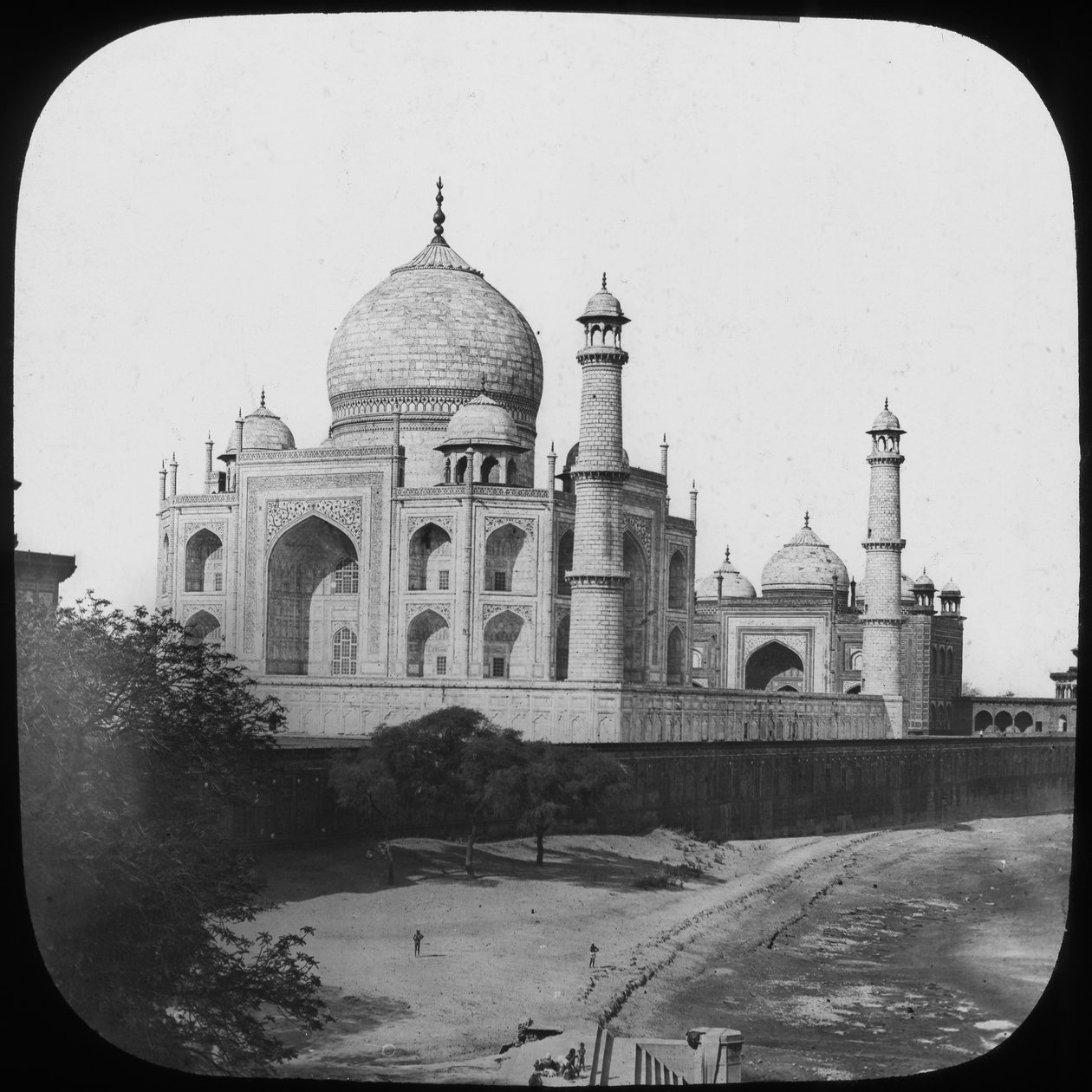 Taj Mahal, Agra, Uttar Pradesh, Indien, slutningen af det 19. eller begyndelsen af det 20. århundrede af Unbekannt