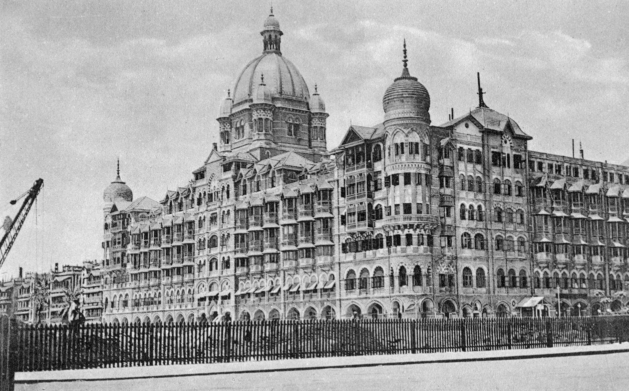 Taj Mahal Palace Hotel, Bombay, Indien, 20. århundrede af Unbekannt