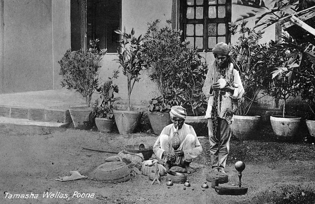 Tamasha Wallas, Pune Poona, Indien, begyndelsen af det 20. århundrede af Unbekannt