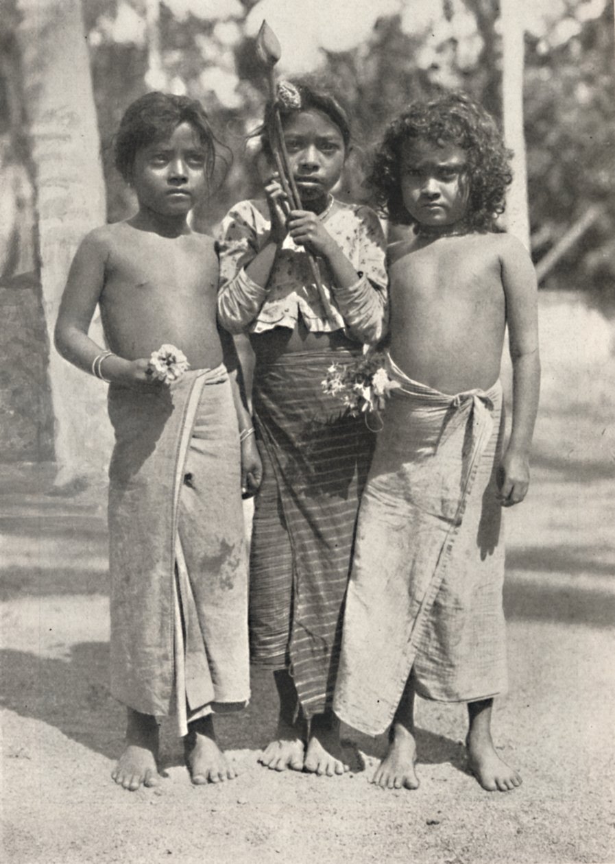 Tamulenkinder, 1926 af Unbekannt