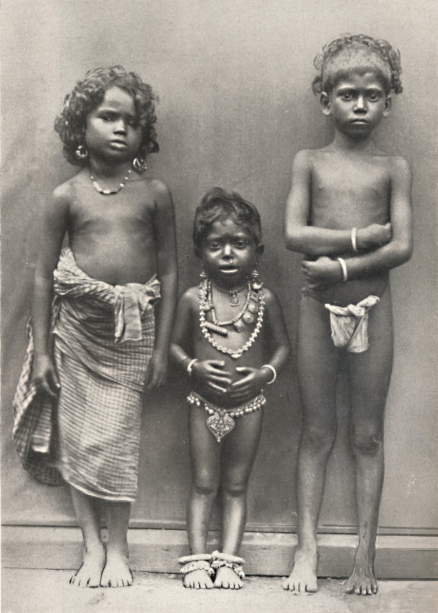 Tamulenkinder, 1926 af Unbekannt