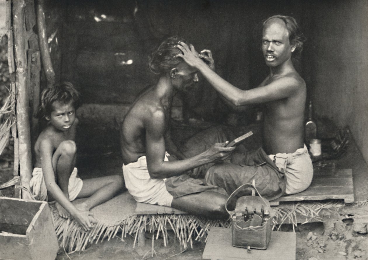Tamulischer Barbier, 1926 af Unbekannt