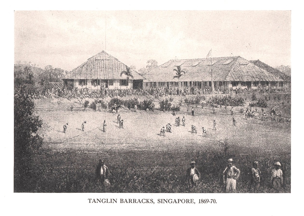 Tanglin Kaserne, Singapore, 1869-1870 1912 af Unbekannt