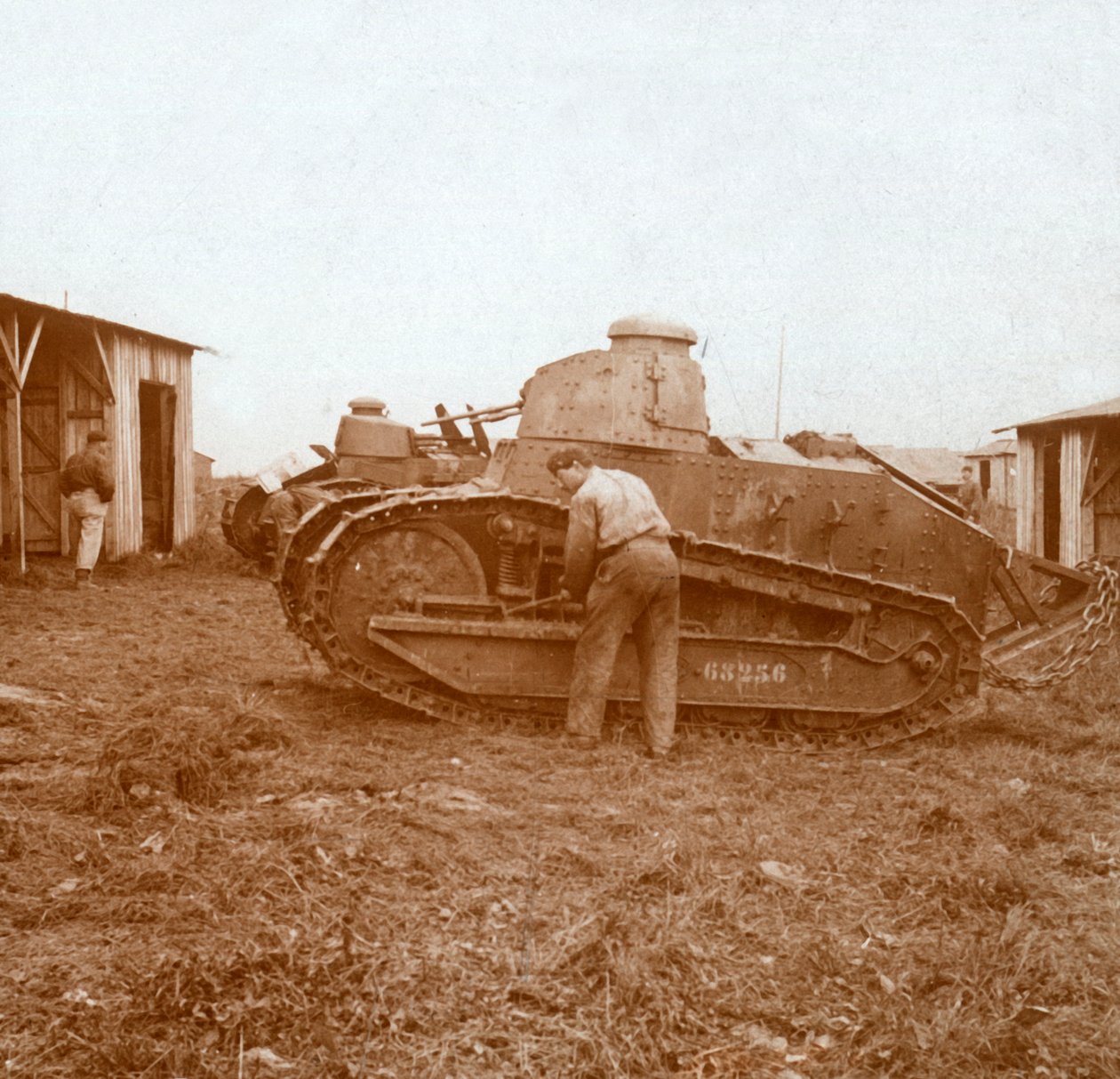 Tankvedligeholdelse, c1914-c1918 af Unbekannt