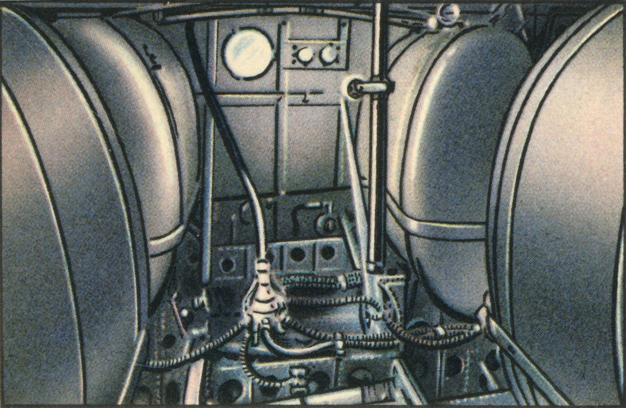 Tanks om bord på Dornier Wal-flyvebåden, 1920