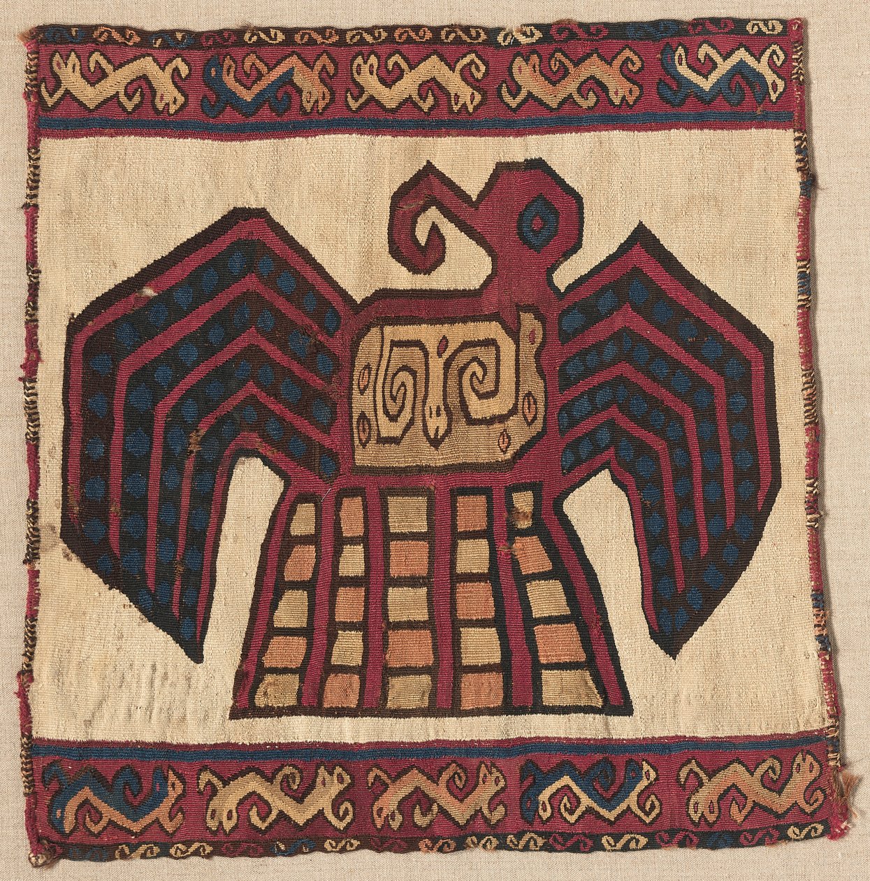 Tapestry Square Panel, ca. 700-1100. af Unbekannt