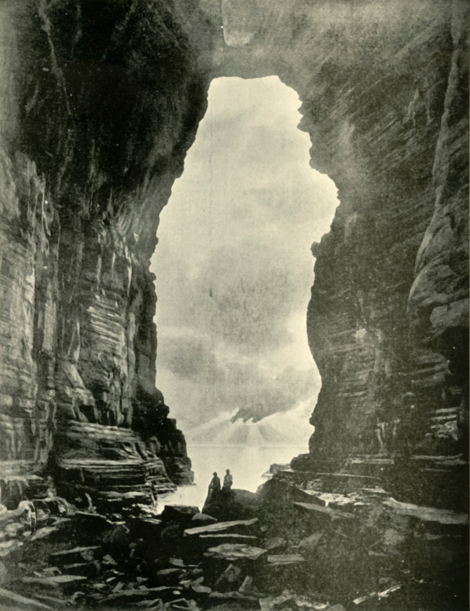 Tasmans Arch, Eagle Hawk Neck, 1901. af Unbekannt