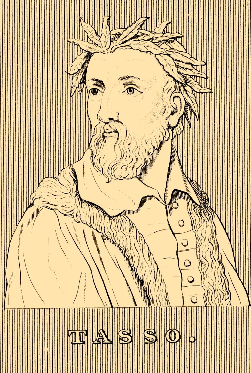 Tasso, 1544-1595, 1830. af Unbekannt