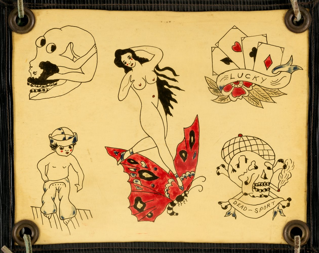 Tattoo Flash, 20. århundrede. af Unbekannt