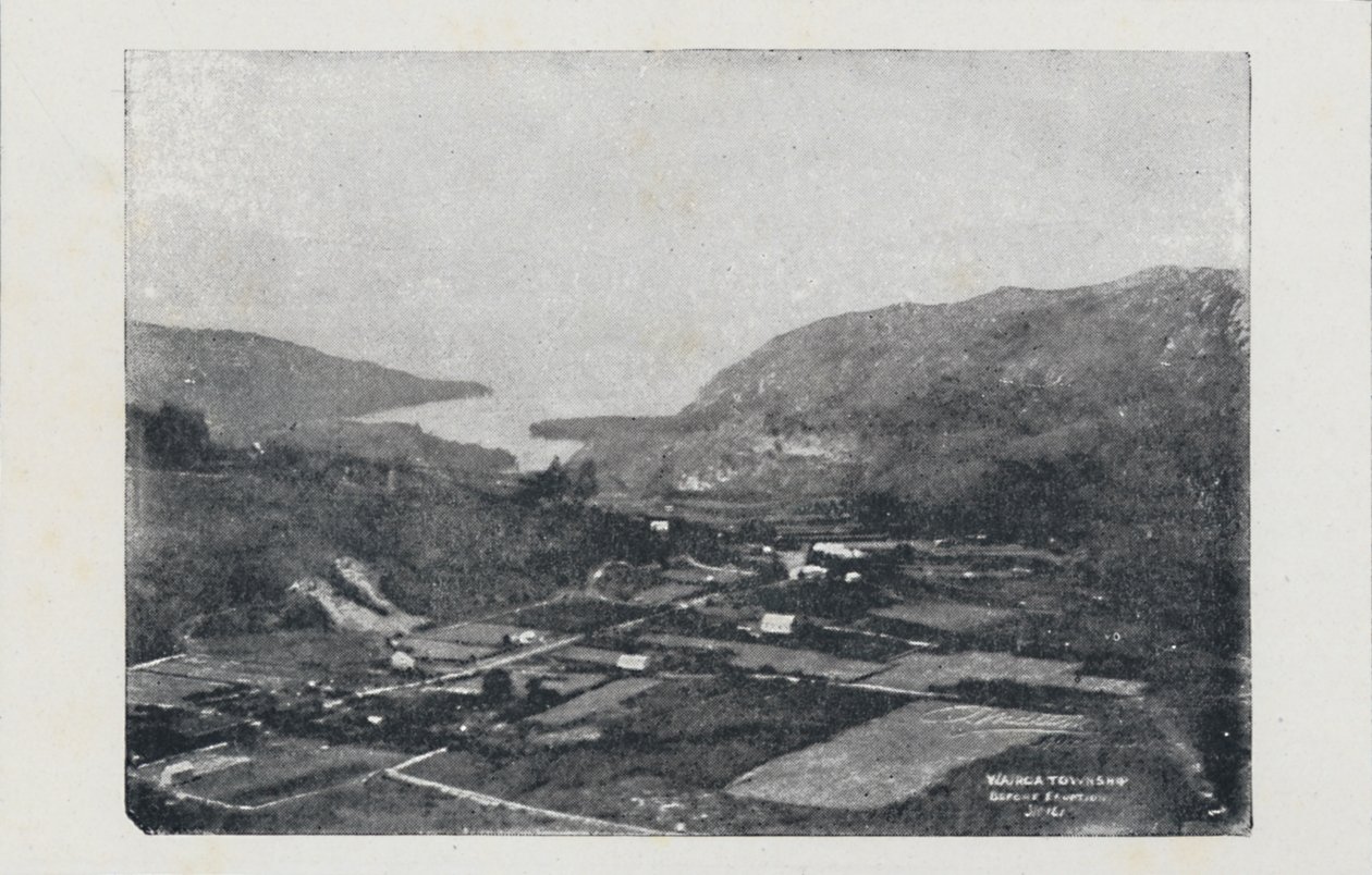 Te Wairoa før udbruddet af Tarawera, 1923. af Unbekannt