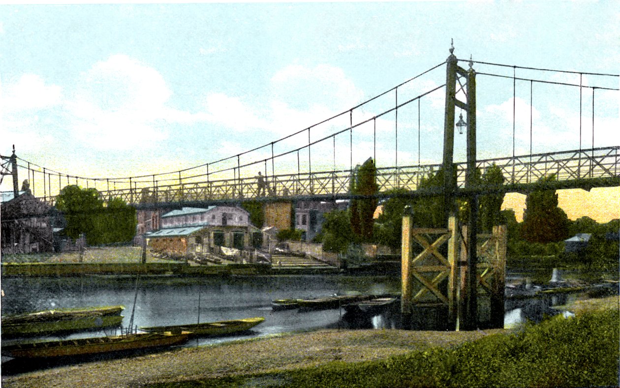 Teddington Bridge, London, 20. århundrede af Unbekannt