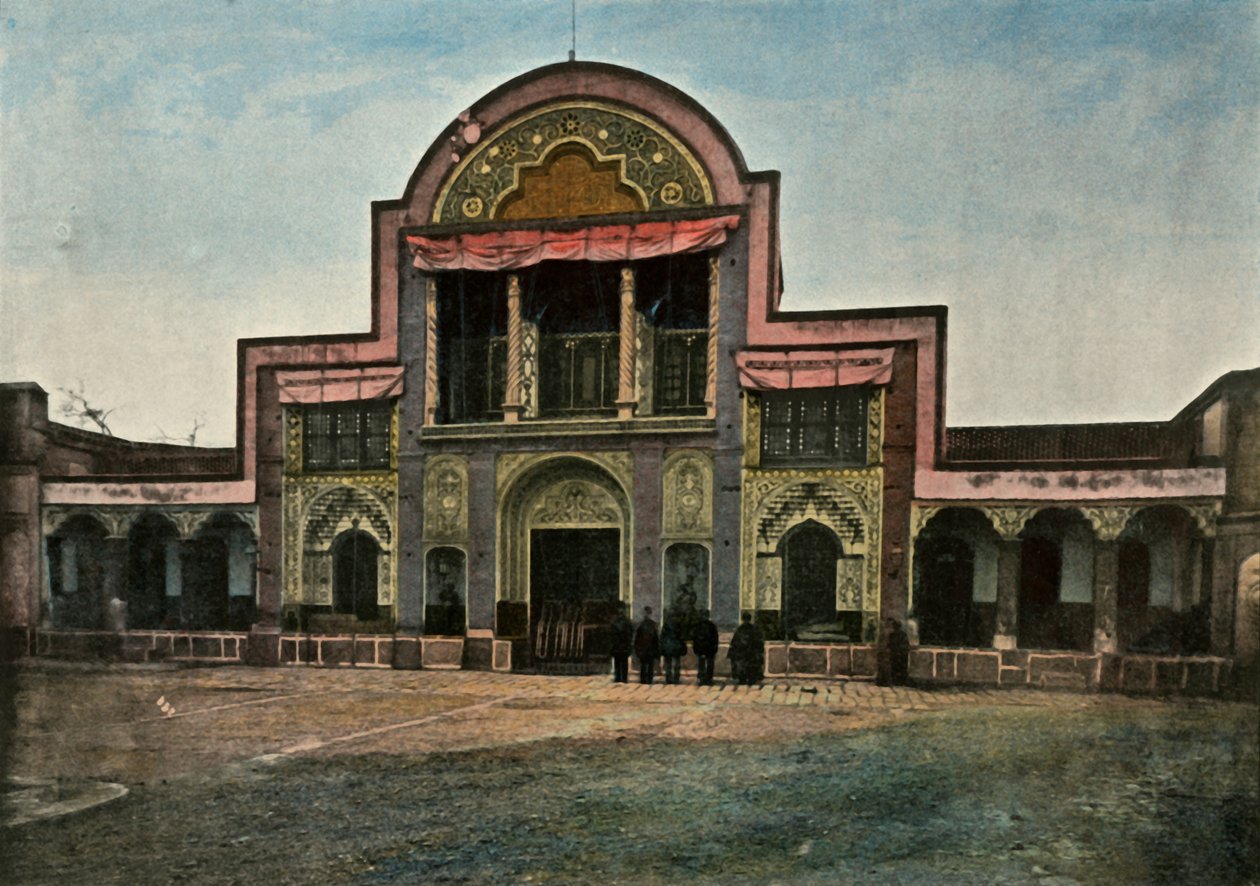 Teheran. Porte Du Palais Du Schah, Porten til Shahens Palads - Teheran, 1900. af Unbekannt