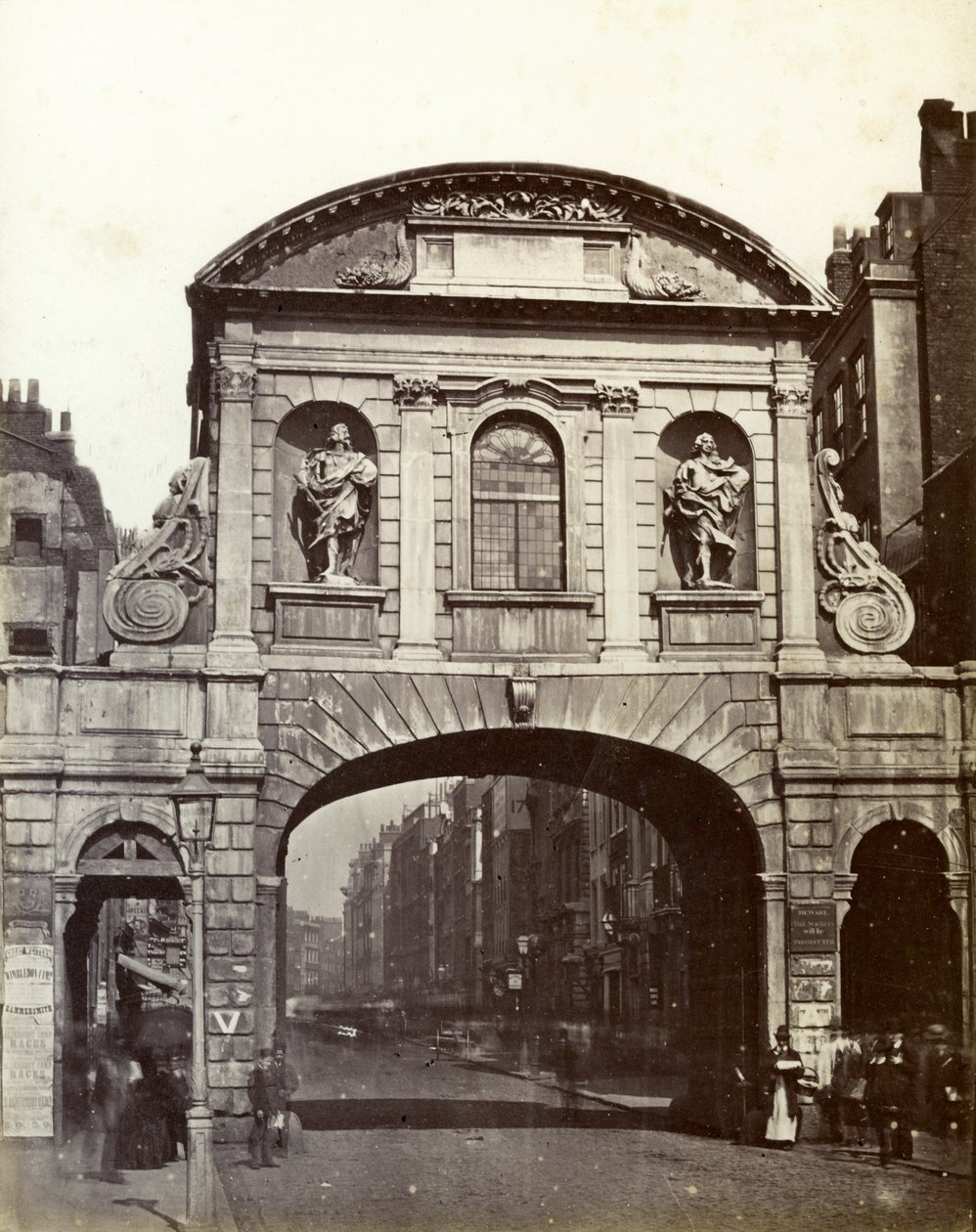 Temple Bar, London, 1800-tallet af Unbekannt