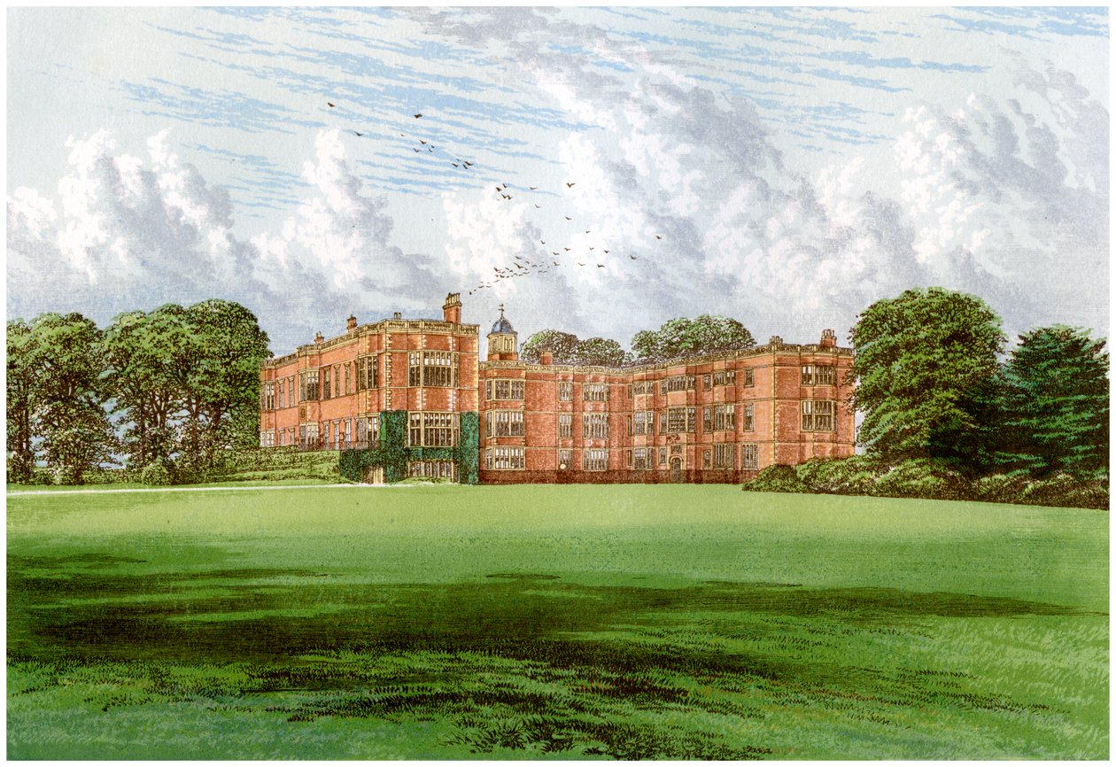 Temple Newsam, hjemsted for familien Meynell-Ingram, c1880 af Unbekannt