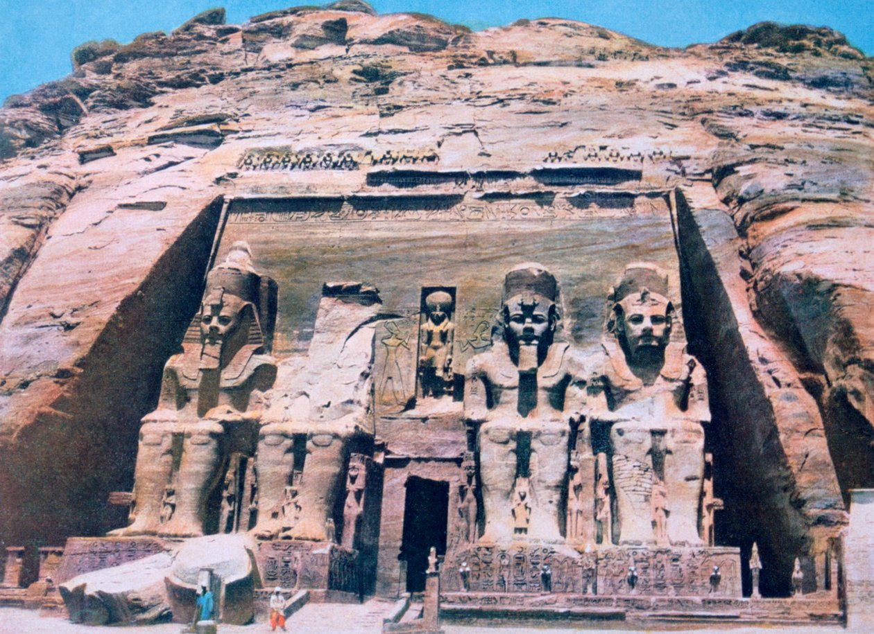 Abu Simbels tempel, Egypten, 20. århundrede af Unbekannt