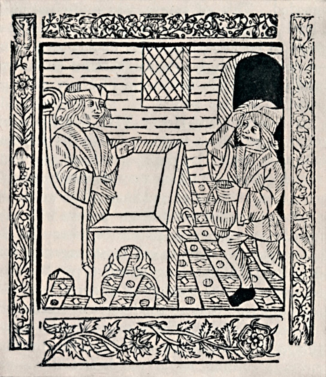 Lejer betaler leje, 1523, 1903 af Unbekannt