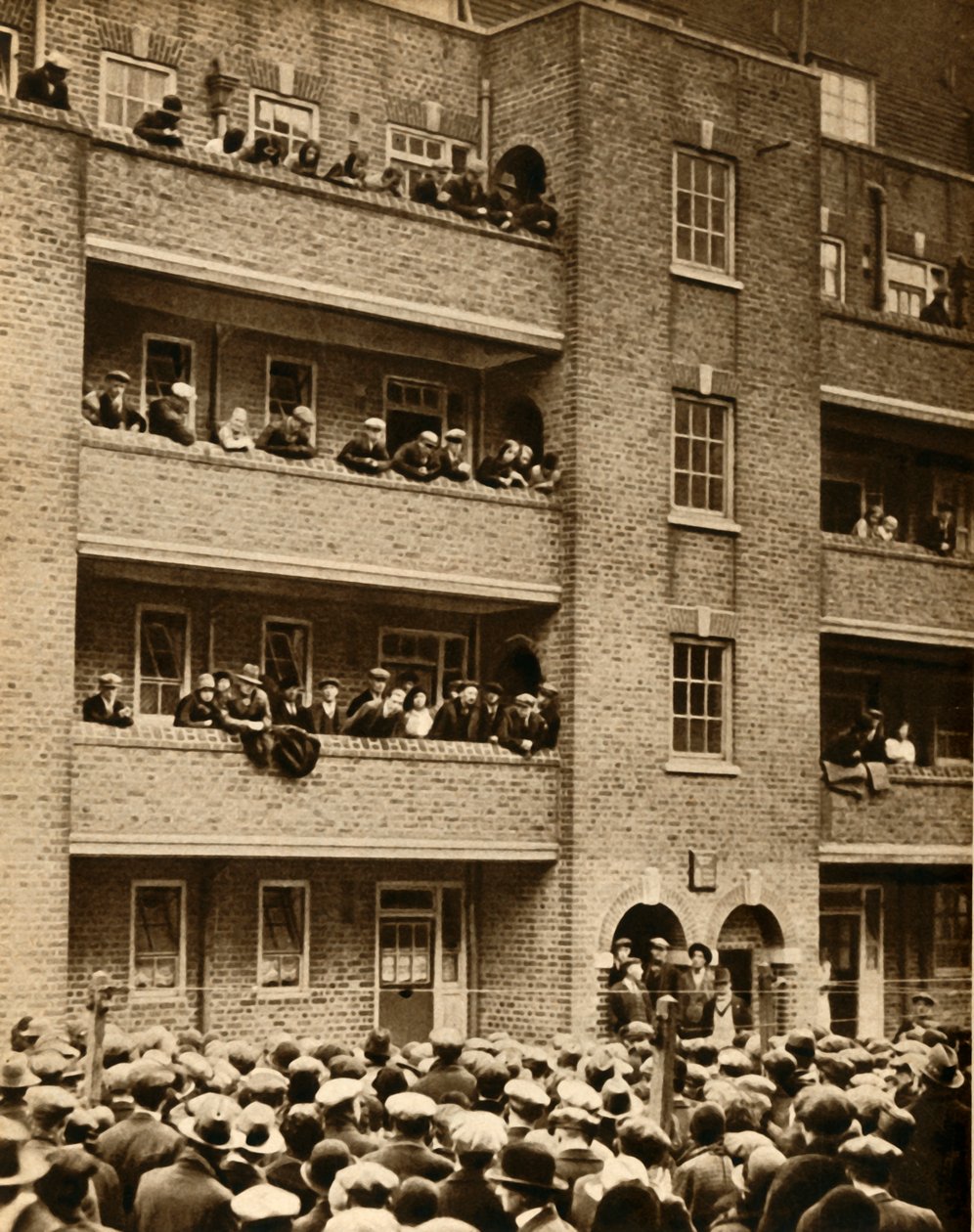 Lejers lejestrejke, Peckham, sydøst London, 1931, 1933. af Unbekannt