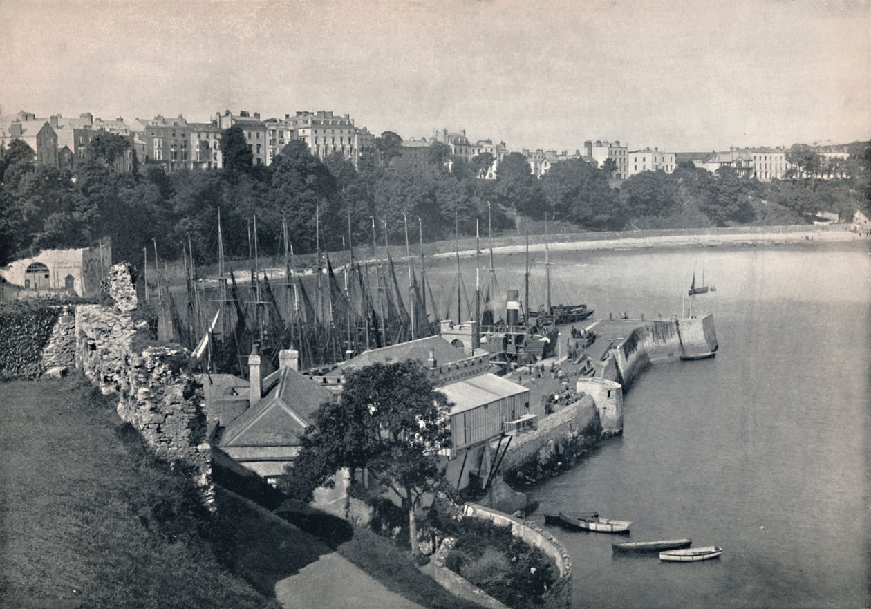 Tenby - Generelt syn, 1895 af Unbekannt