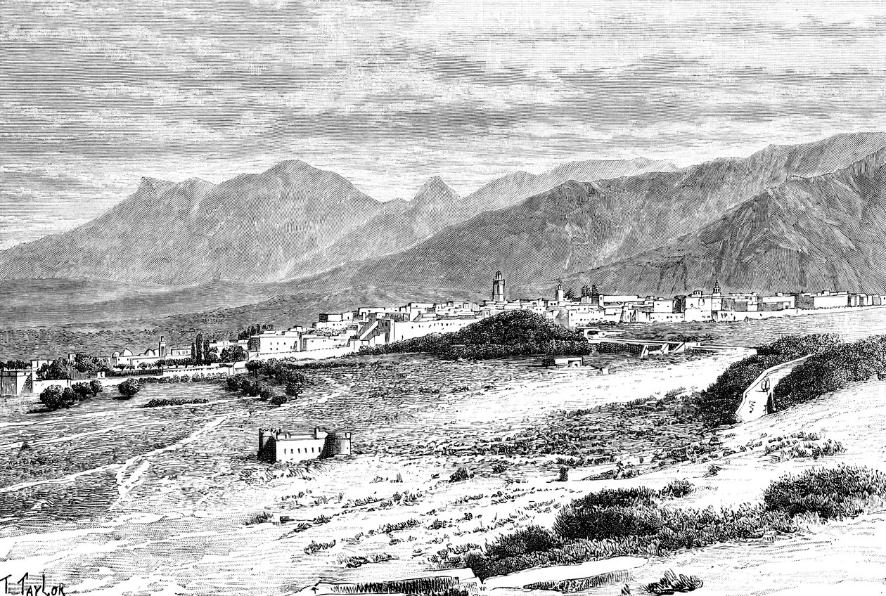 Tetouan, Marokko, 1895 af Unbekannt