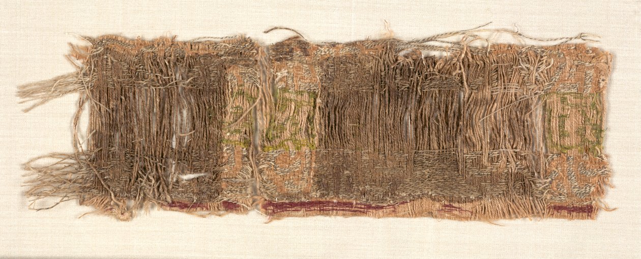 Tekstilfragment, 1200-tallet. af Unbekannt