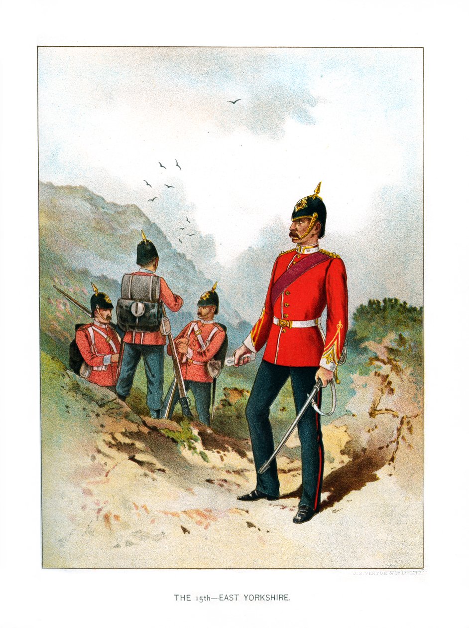 Det 15. East Yorkshire, c1890 af Unbekannt