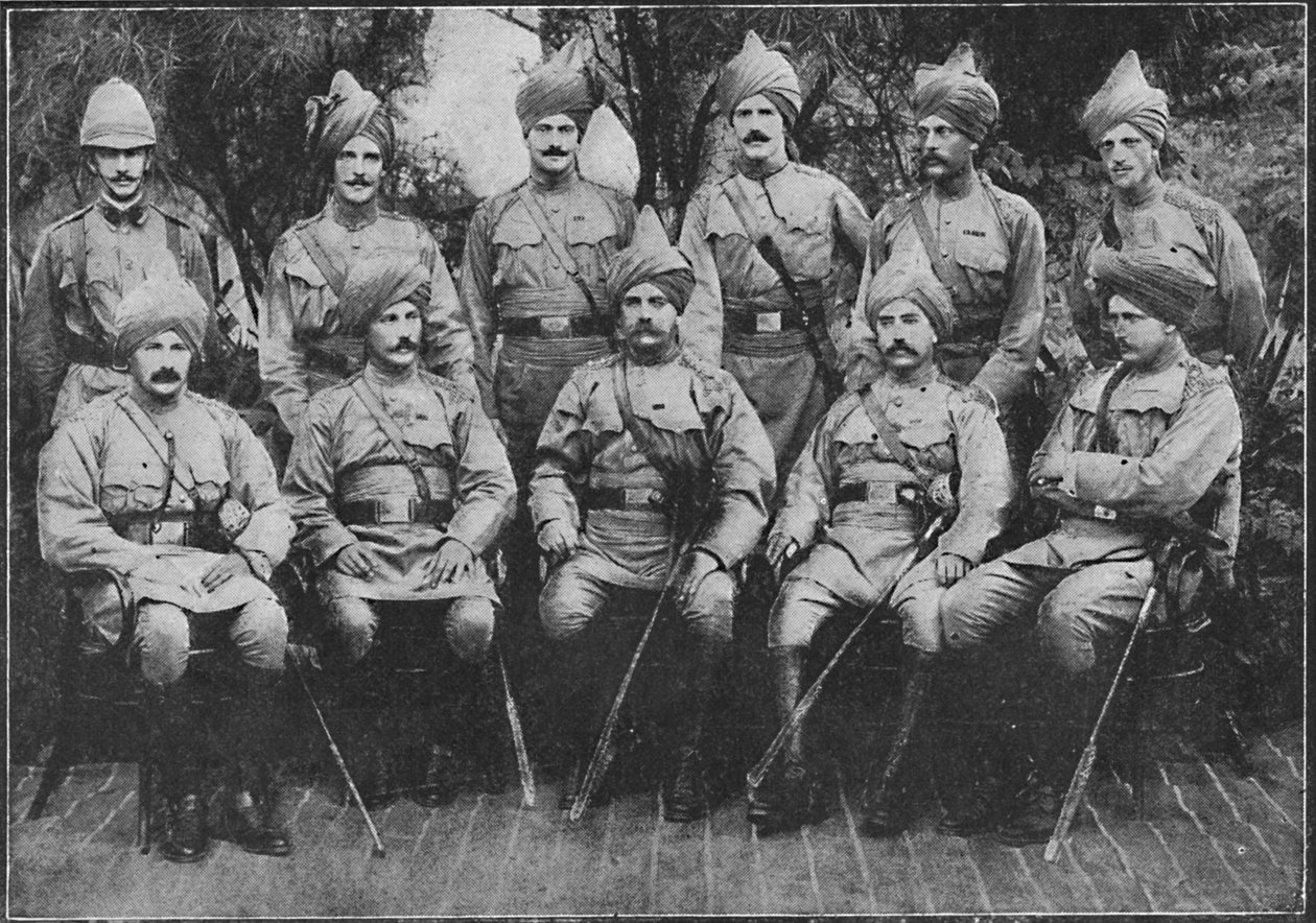 Den 16. Bengalske Lancer, 1900. af Unbekannt