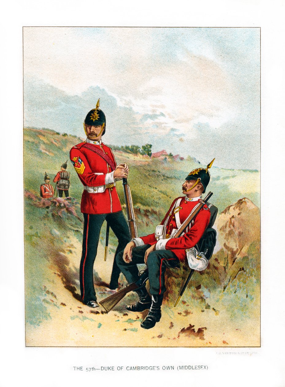 Den 57. hertug af Cambridges egen Middlesex, c1890 af Unbekannt