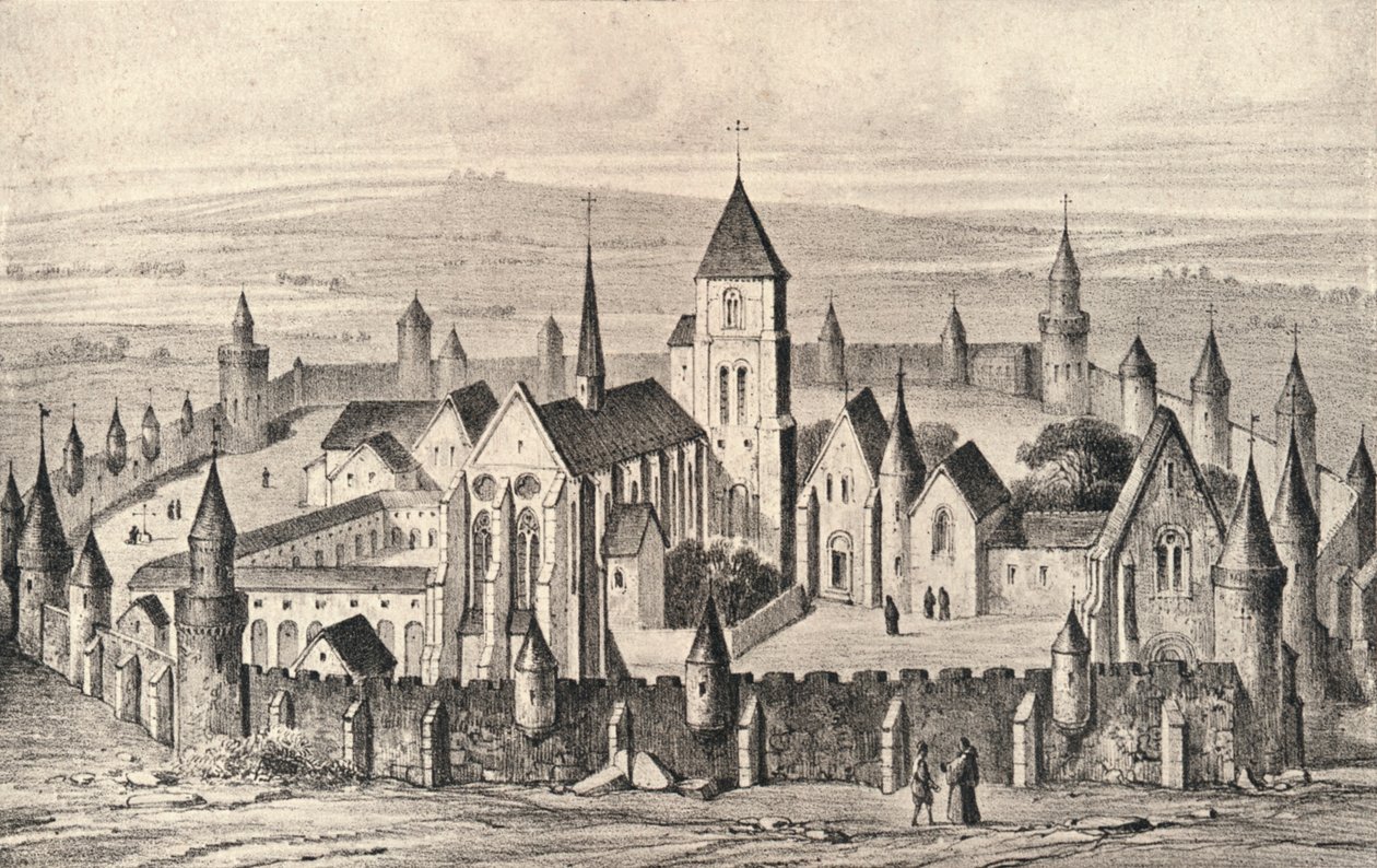 Klosteret St Martin-des-Champs, 1915 af Unbekannt