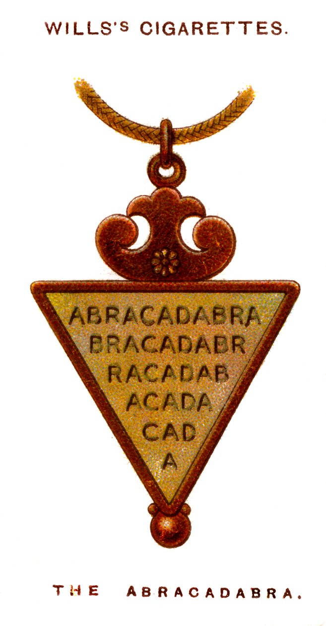 Abracadabraen, 1923 af Unbekannt