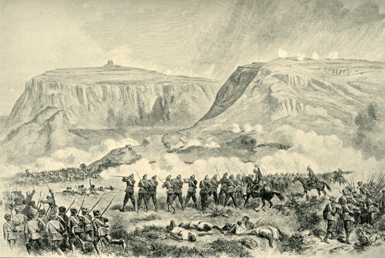 Abessinien-ekspeditionen: Slaget ved Arogee...langfredag den 10. april 1868, 1901 af Unbekannt