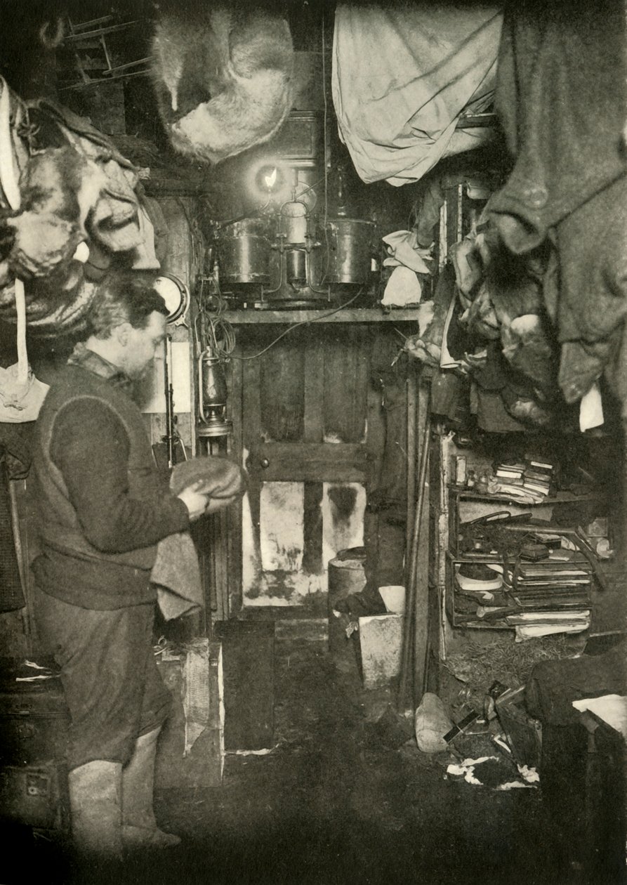 Acetylengasanlægget, over døren, c1908, 1909 af Unbekannt