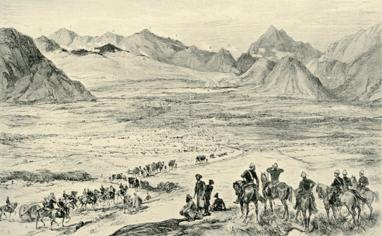 Action on the Heights Above Charasia, 6. oktober 1879, 1901. af Unbekannt