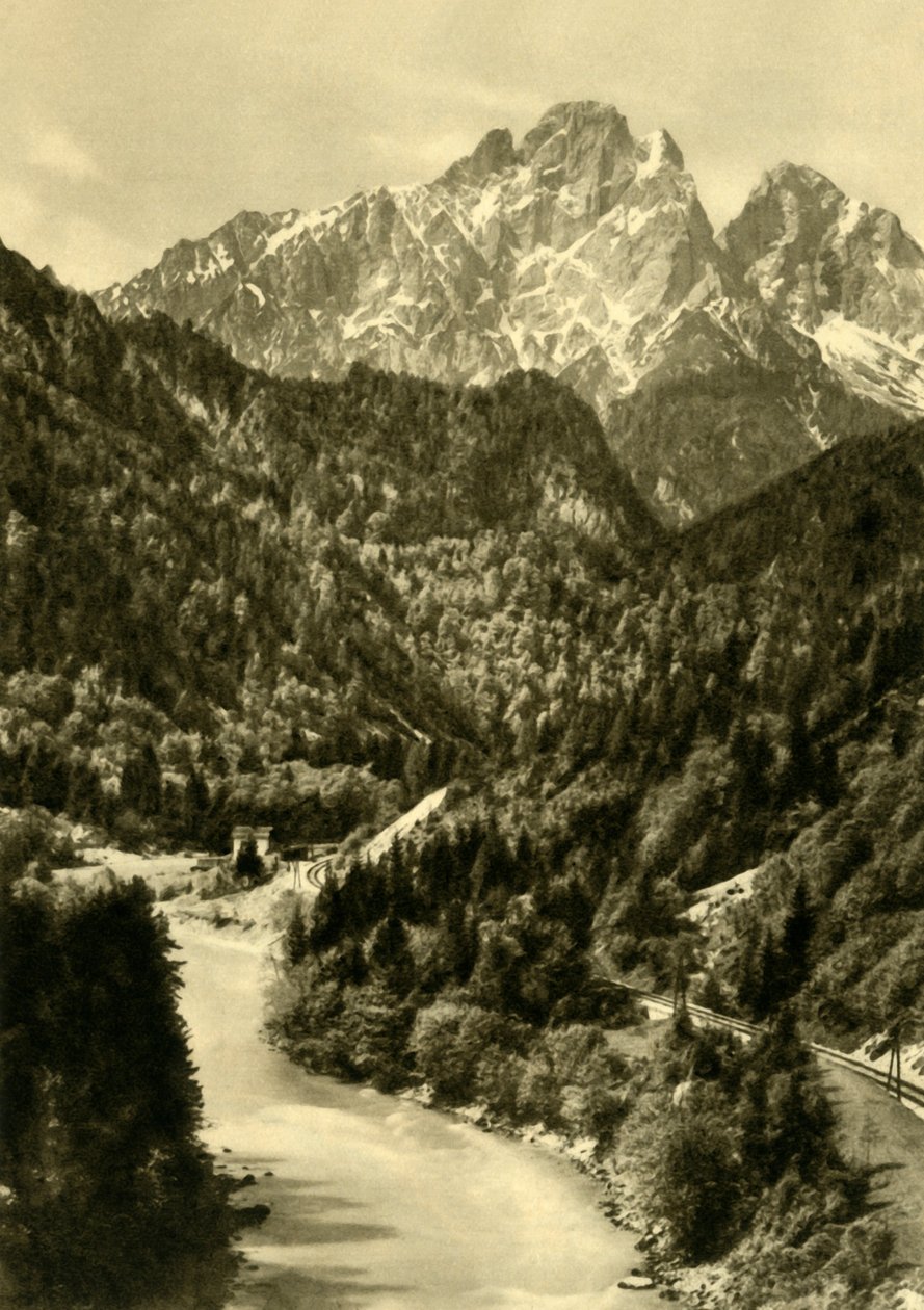 Admonter Reichenstein, Gesäuse Nationalpark, Steiermark, Østrig, c1935. af Unbekannt